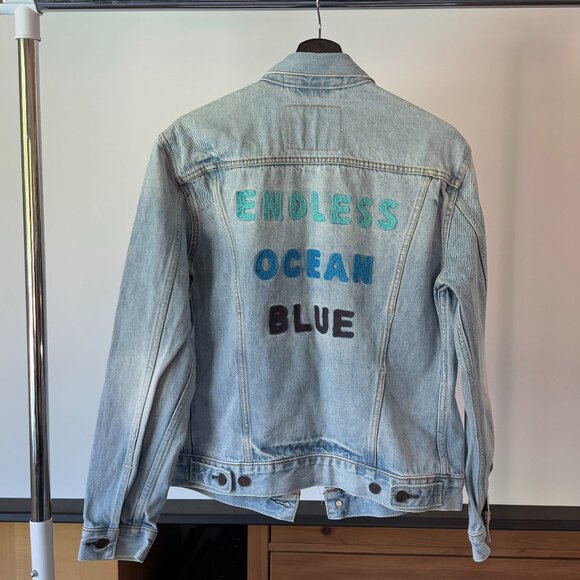 Levi's Trucker “Endless Ocean Blue” Jacket - Picture 1 of 6
